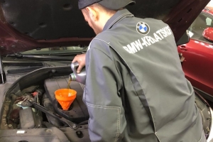 Замена масла BMW X3 - изображение 0